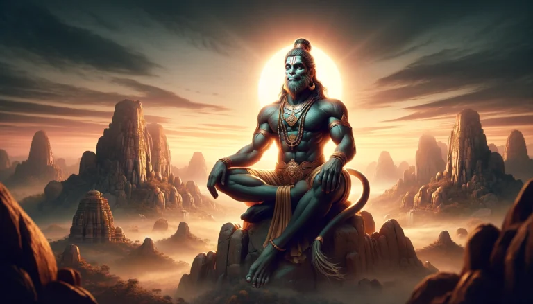 El dios mono Hanuman