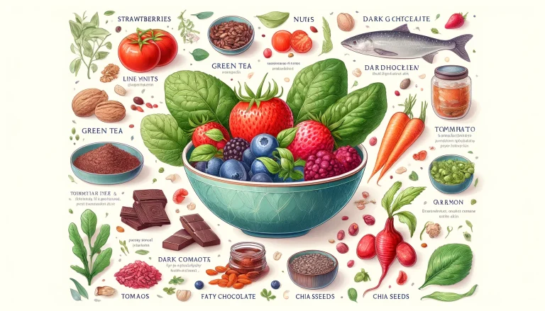 Top 10 alimentos antioxidantes para piel joven y radiante
