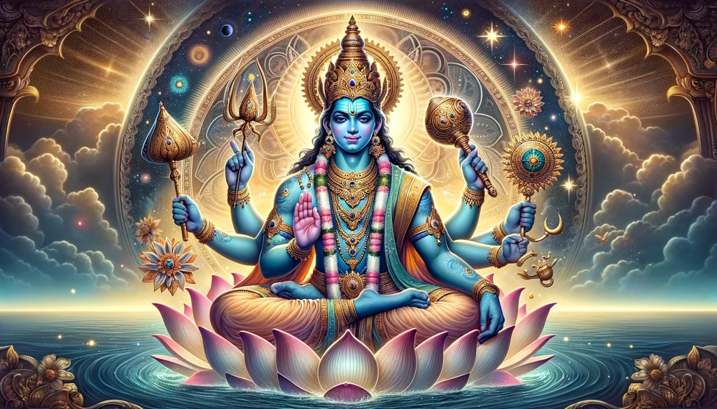 Fascinante historia del dios Vishnu