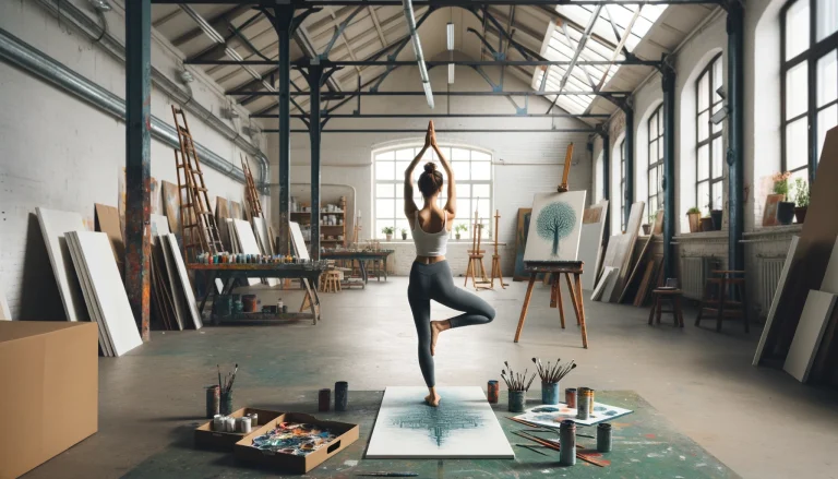 Cómo potenciar la creatividad practicando Yoga
