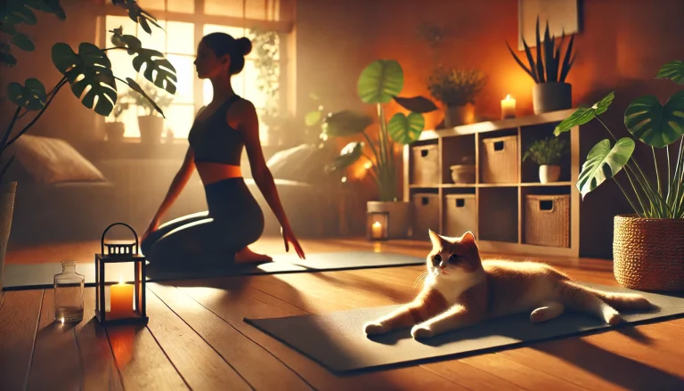 Gatos y Yoga