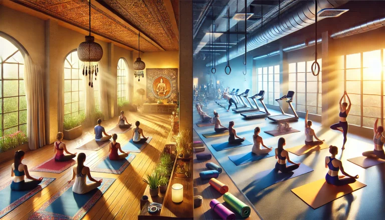 Yoga de gimnasion vs Yoga clásico